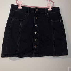 Mini Jean Skirt
